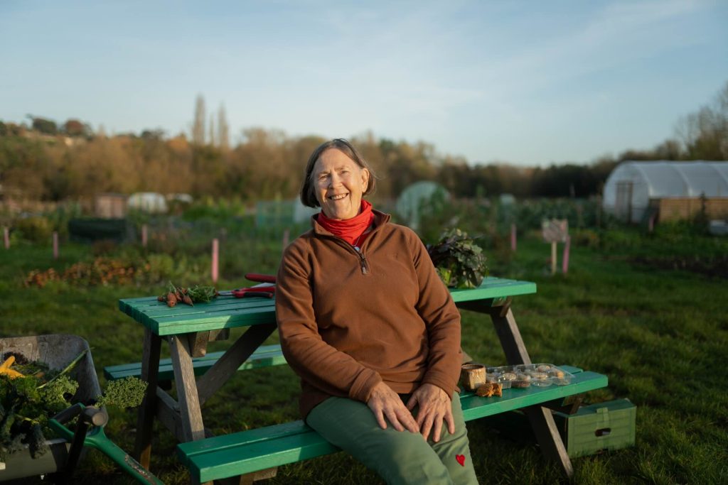 Charity Video Production with woven films on set with St John's in Bath